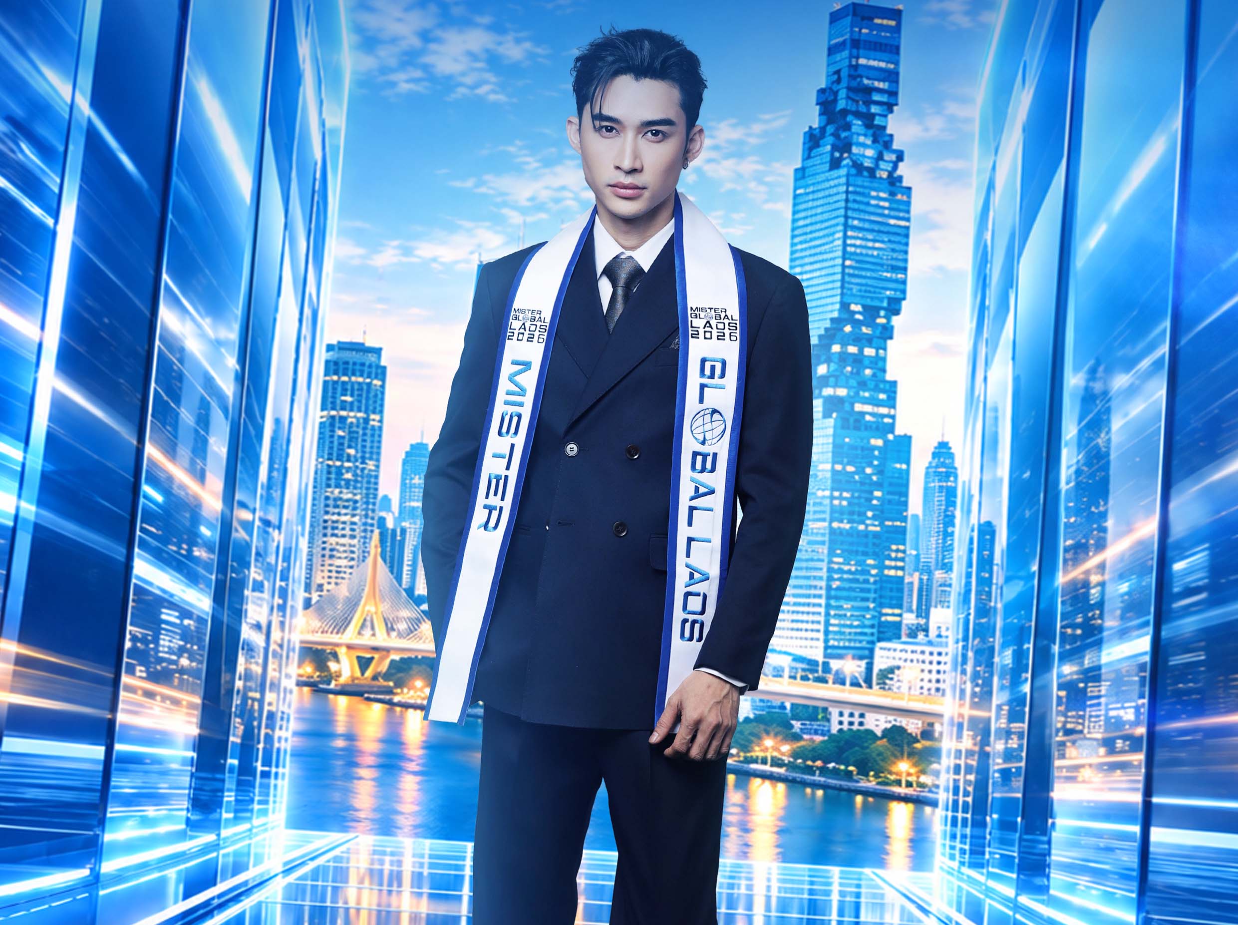 ກະໂຕ້ງ ພ້ອມລຸຍເວທີ Mister Global 2026 ເປັນໂຕແທນທີ່ເຂັ້ມແຂງ