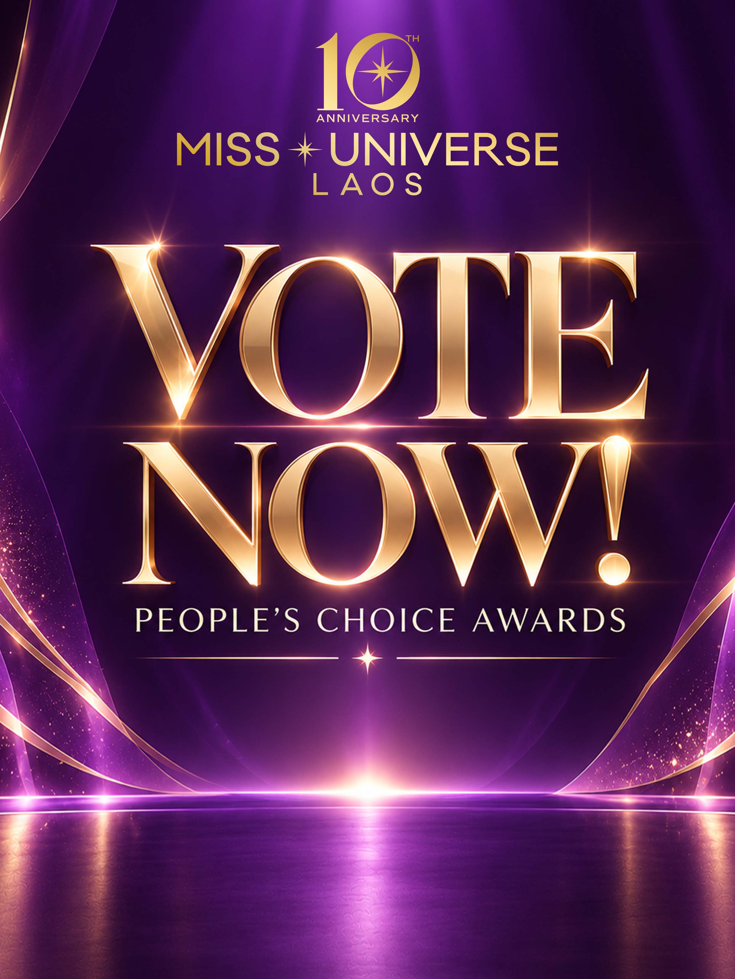 VOTE NOW! Miss Universe Laos 2026